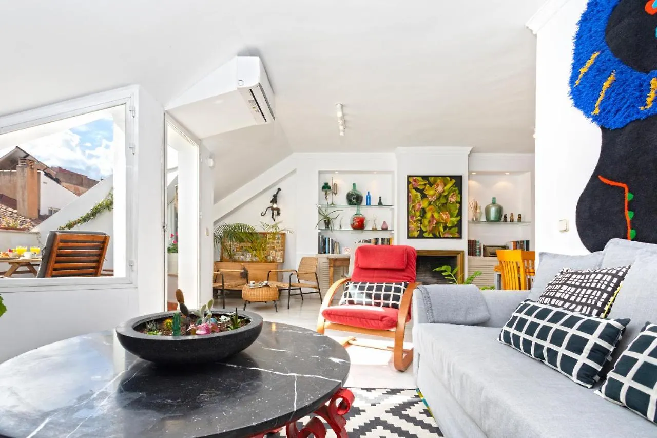 Apartamento ÁTICO amplio y luminoso SOHO  Málaga